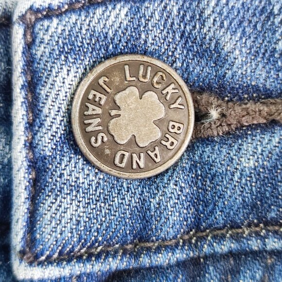 Lucky Brand Jeans sweet straight denim blue women's size 12/31 - Picture 10 of 16